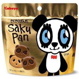 Kabaya Saku Saku Panda Chocolate 47g