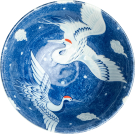 Japanese Crane Blue Ø14 cm | H6.5 cm