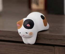 Ceramic Ornament Lying Cat