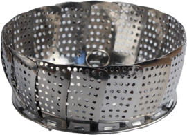 Steam basket RVS 14-23 cm H3cm