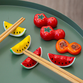 せいかつ Japanese Chopstick Holder Tomatoes  4ps