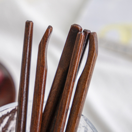 せいかつ Nippon Vintage Lange houten roerstaaf 16cm