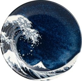 Hokusai Plate The Great Wave Ø25 cm | H3,5 cm