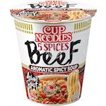 Nissin cup noodles 5 Spices Beef