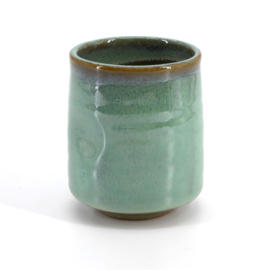 Teacup Shirahagi Ainashi Teacup Green Ø6,5 cm | H8,5 cm