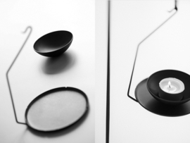 せいかつ Japanese Creative  Iron Candle Holder