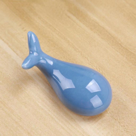 せいかつ Japanese Chopstick Holder ( Whale blue III 4ps）