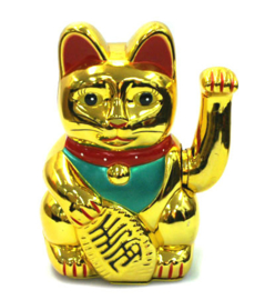 Japanse Lucky Solar Cat groot