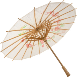 Bamboe Paraplu Parasol 85cm