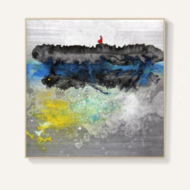 せいかつ Japanese  Wall Art Zen 50*50 cm