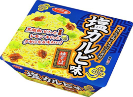 SAPPORO  Ichiban Shio Karubi Aji Yakisoba Cup Noodles 109g