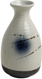 Stone Sake cup black/blue