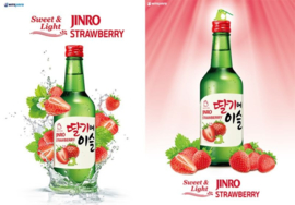 Jinro Soju Strawberry 12% 360ml