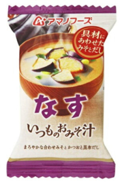 Freeze-Dried Itsumo No Omisoshiru Nasu Miso Soup with Eggplant