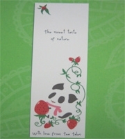 Bookmarker The sweet taste of nature
