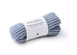AWAWA Body Scrub Towel Japanese Washcloth 60 x28 cm