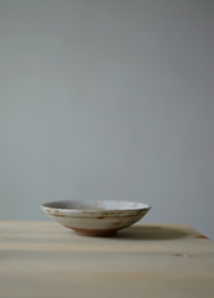 せいかつ Nippon Toki Handmade Plate Tedzukuri White (shiro 14.5*3.3cm)