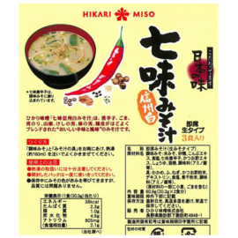 Hikari Miso Instant Miso soep Spicy (3 Kop)