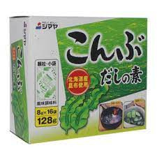 Yamaki Kombu Dashi (Soup Base Powder Kombu Seaweed) 128g (16p x 8g)