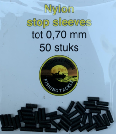 Nylon stop sleeves 0.70 mm (50 pack)