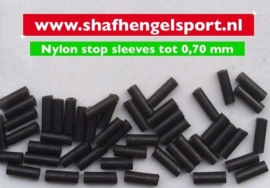 Nylon stop sleeves 0.70 mm (50 pack)