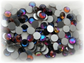 Swarovski platte steen Volcano SS34 per 4 stuks