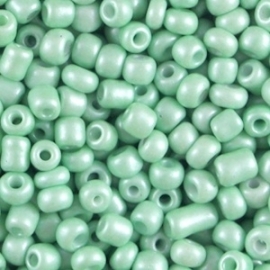 Rocailles Metallic Mint Green 4mm 