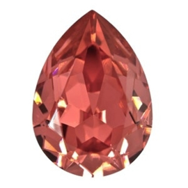 Swarovski 4320 druppel 18x13 mm Padparadscha