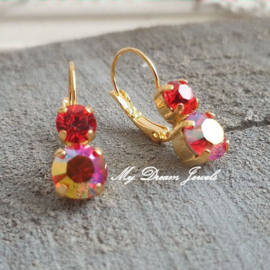 Oorbellen Lara met Swarovski Hyacinth & Hyacinth AB