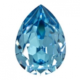 Swarovski 4320 druppel 14x10 mm Aquamarine