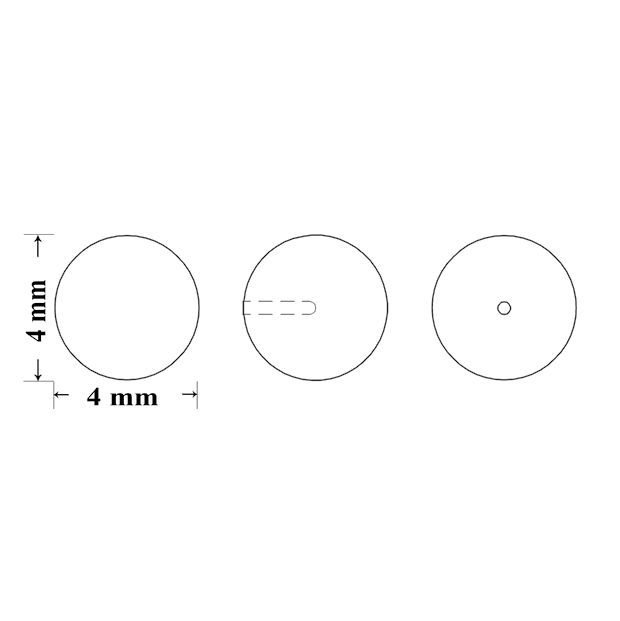 Swarovski 5818 Parel Powder Rose 4mm ( 2 st )