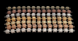 DQ Armband  voor 13 Swarovski puntstenen SS39 in 7 kleuren platings