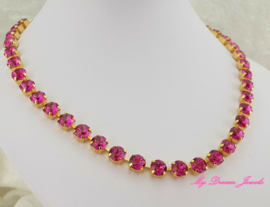 Swarovski Collier Fuchsia