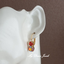 Oorbellen Lara met Swarovski Hyacinth & Hyacinth AB