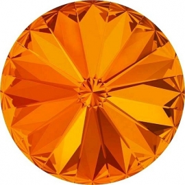 Swarovski 1122 Rivoli Tangerine 12mm