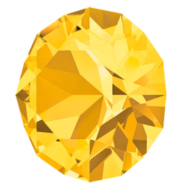 Swarovski 1088 Xirius puntsteen Light Topaz 8,2mm ( SS39 )