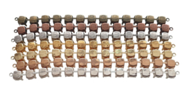 DQ Armband  voor 13 Swarovski puntstenen SS39 in 7 kleuren platings