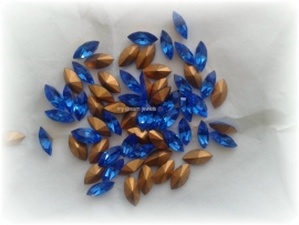 Swarovski 4200 Navette Sapphire 10x5mm