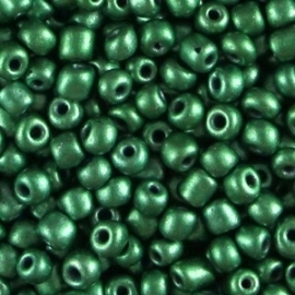 Rocailles Metallic Classic Green 4mm 