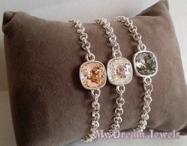 Armband Charina Diamond met Swarovski Crystal