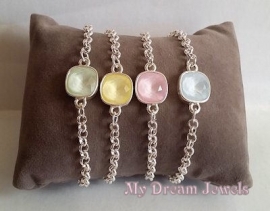 Armband Charina Pastel met Swarovski Crystal