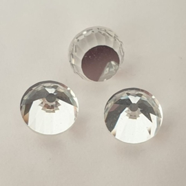 Swarovski 4866 Roulette "Crystal " 8mm