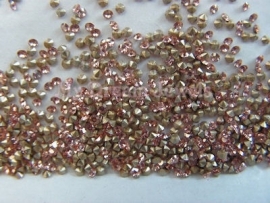 Swarovski 1028 puntsteen Light Rose Champagne PP10( 1,6mm )