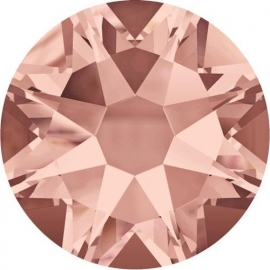 Swarovski platte steen Blush Rose SS34 per 4 stuks