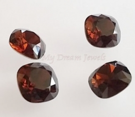 Swarovski 4470 Square Mocca 10x10mm