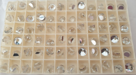 Swarovski 4866 Roulette "Crystal " 8mm