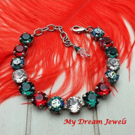 Armband  Christmas Twinkle met Swarovski Crystal