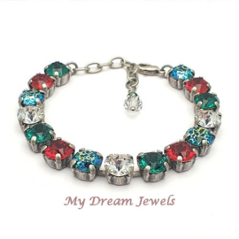 Armband  Christmas Twinkle met Swarovski Crystal