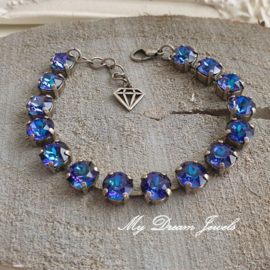 Armband Alison "Magic" met Swarovski Crystal Heliotrope