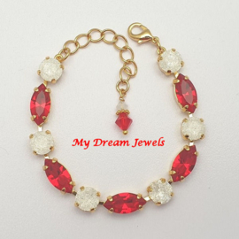 Armband Crystal "Christmas Ice"